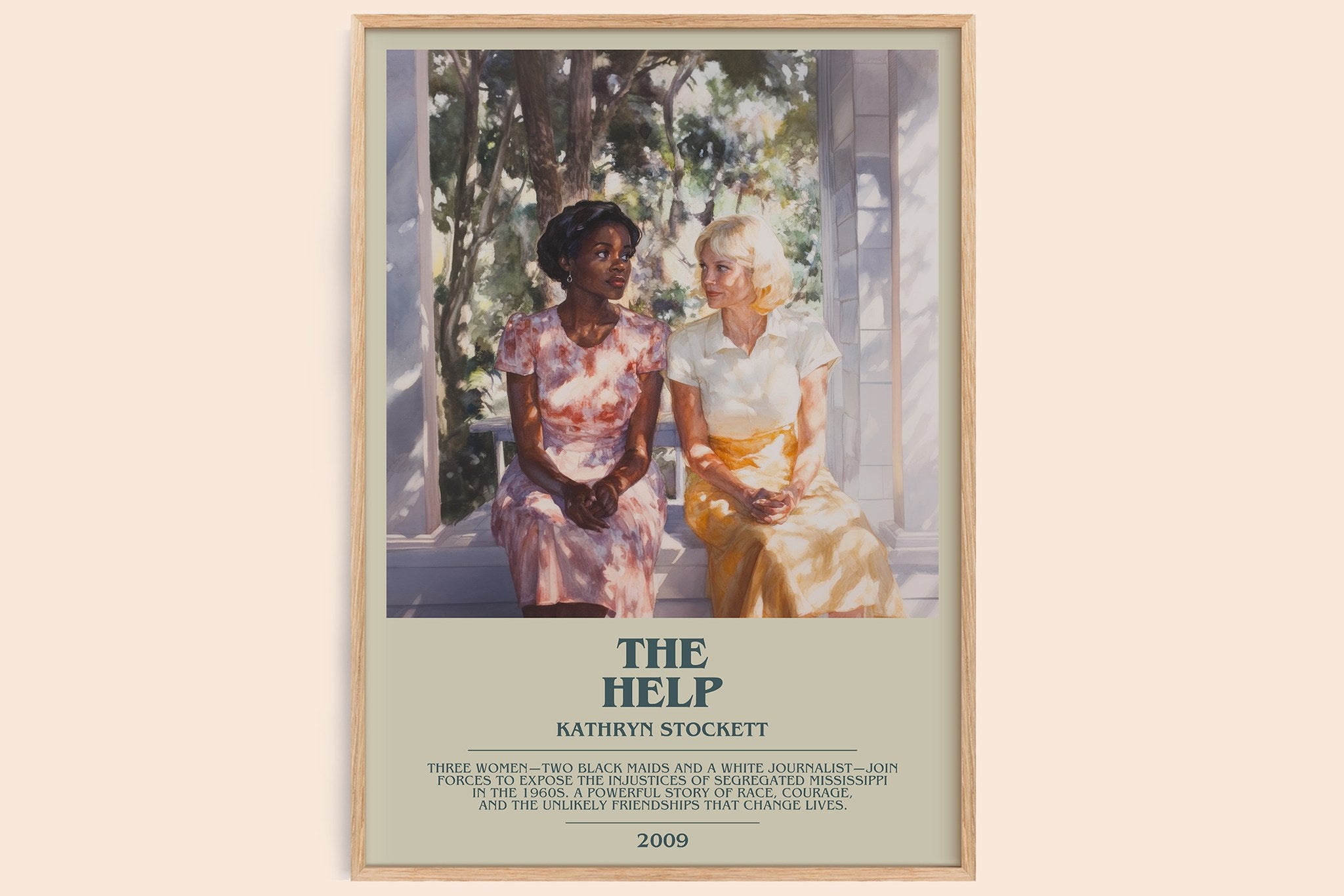 The Help Bookish Wall Art by Kathryn Stockett
