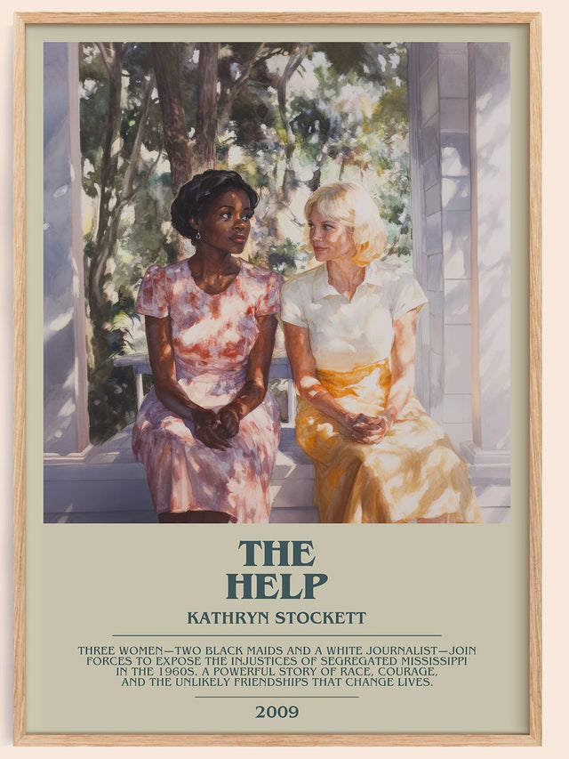 The Help Bookish Wall Art by Kathryn Stockett