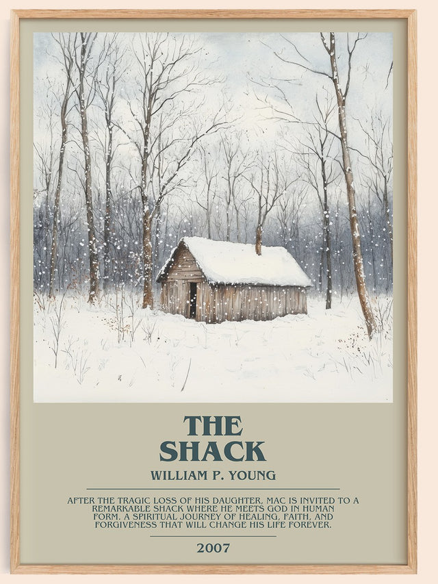 The Shack Bookish Wall Art by William P. Young