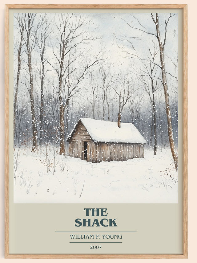 The Shack Book Cover Poster by William P. Young