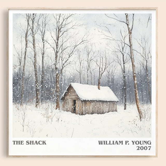The Shack Literary Art Print by William P. Young