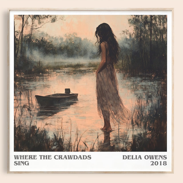 Where the Crawdads Sing Literary Art Print by Delia Owens
