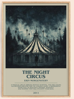 The Night Circus Bookish Wall Art by Erin Morgenstern