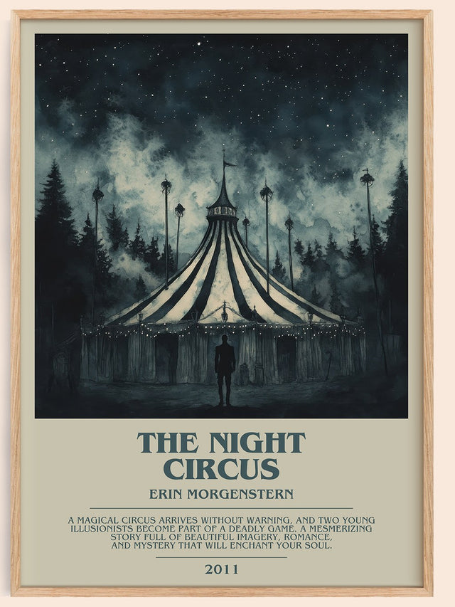 The Night Circus Bookish Wall Art by Erin Morgenstern