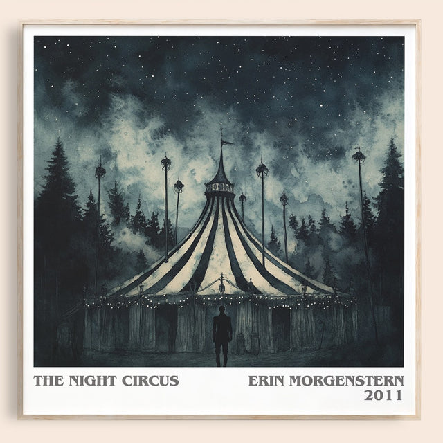 The Night Circus Literary Art Print by Erin Morgenstern