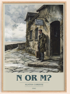 N Or M? Book Cover Poster by Agatha Christie
