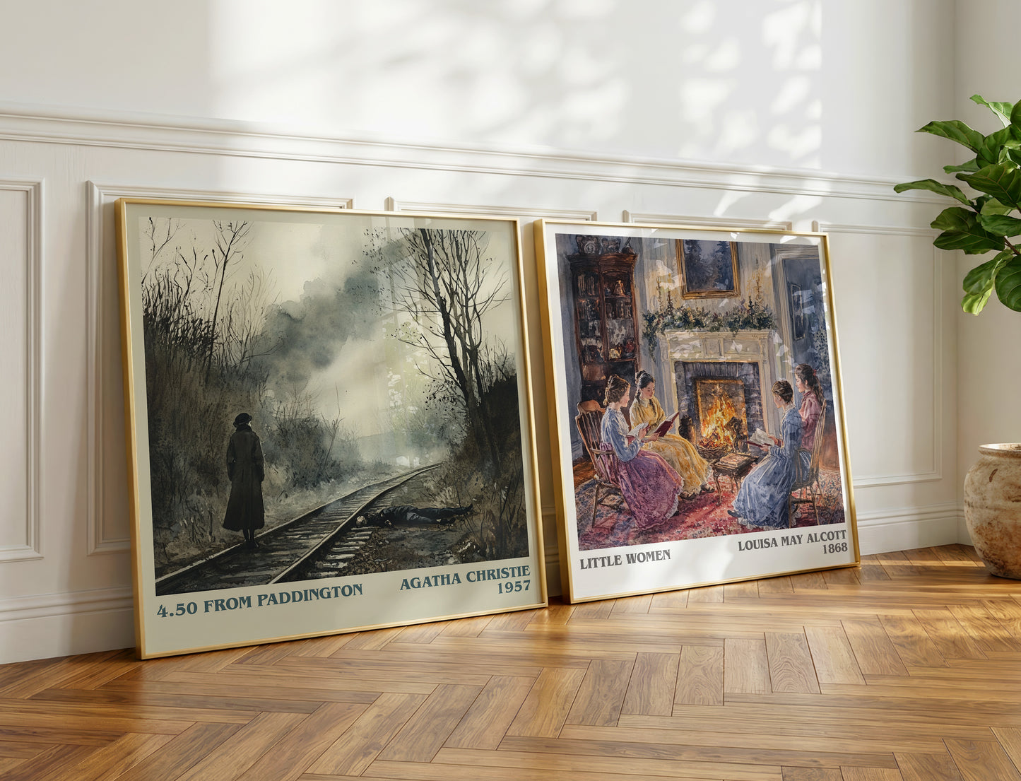 4.50 from Paddington book poster packaging – museum-quality print rolled in protective tube