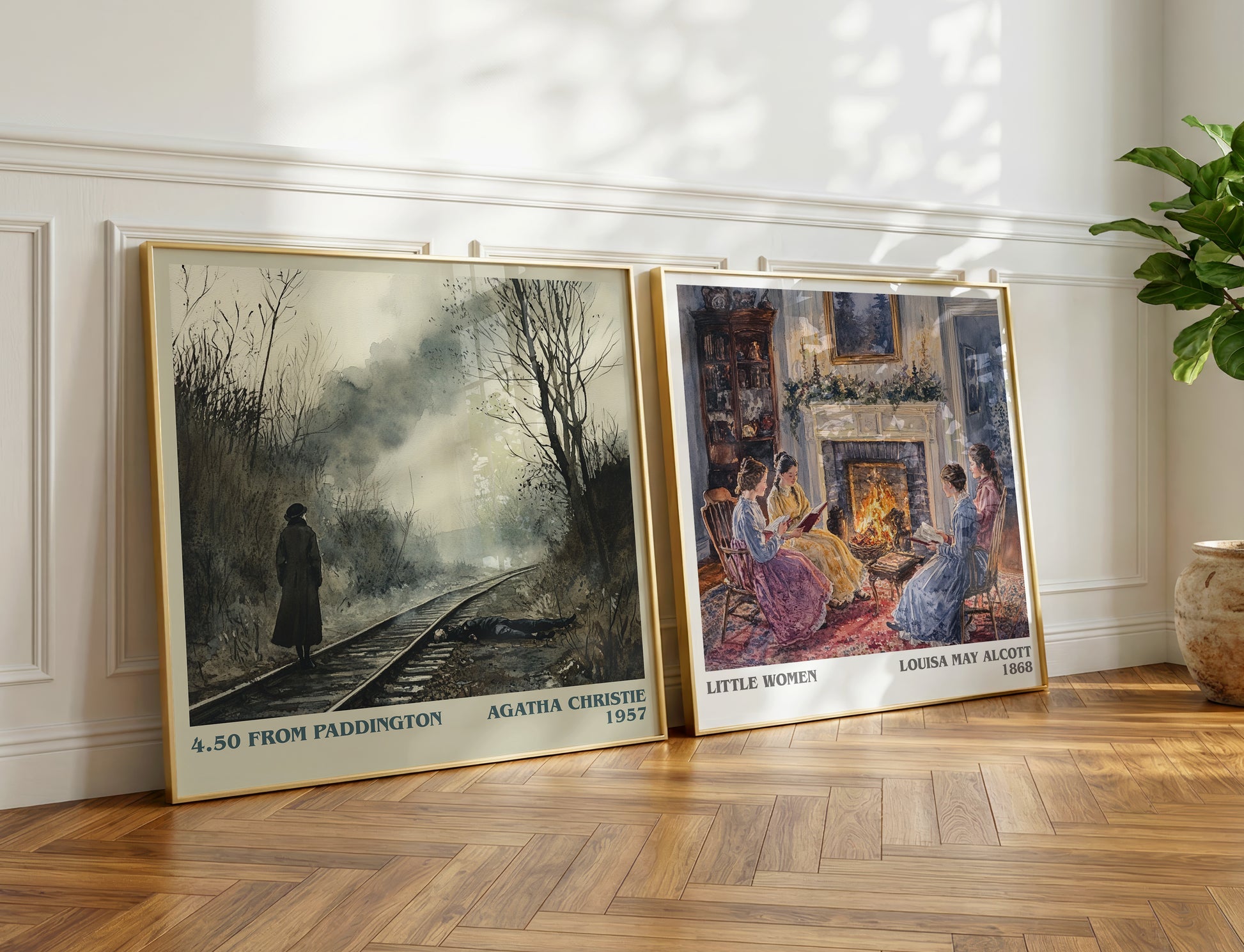 4.50 from Paddington book poster packaging – museum-quality print rolled in protective tube