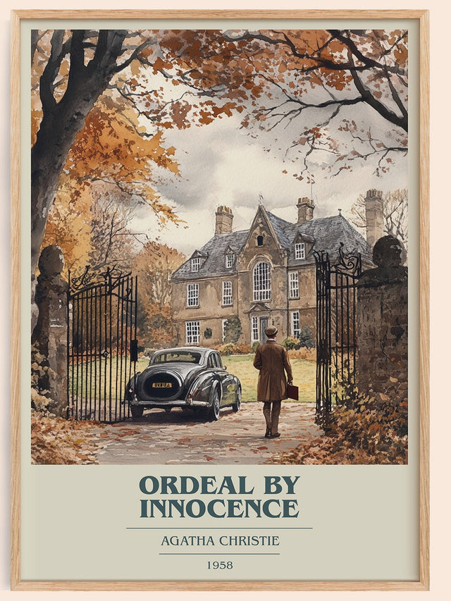 Ordeal by Innocence Book Cover Poster by Agatha Christie