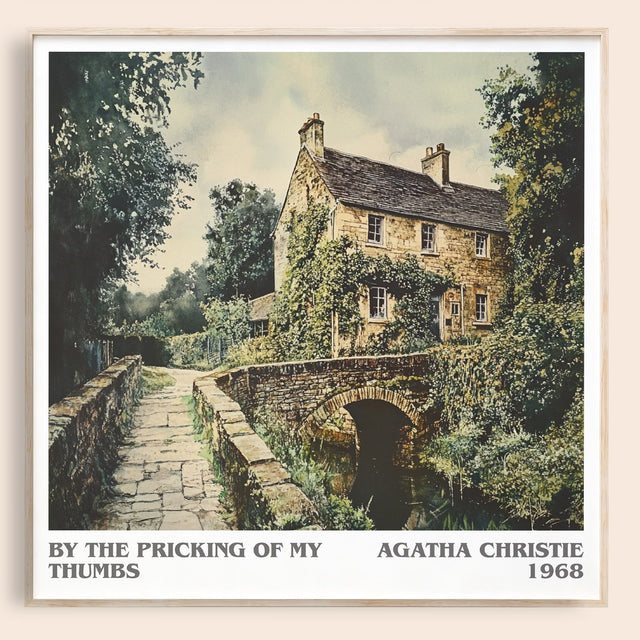 By the Pricking of My Thumbs Literary Art Print by Agatha Christie