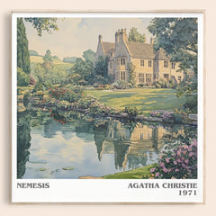 Nemesis Literary Art Print by Agatha Christie
