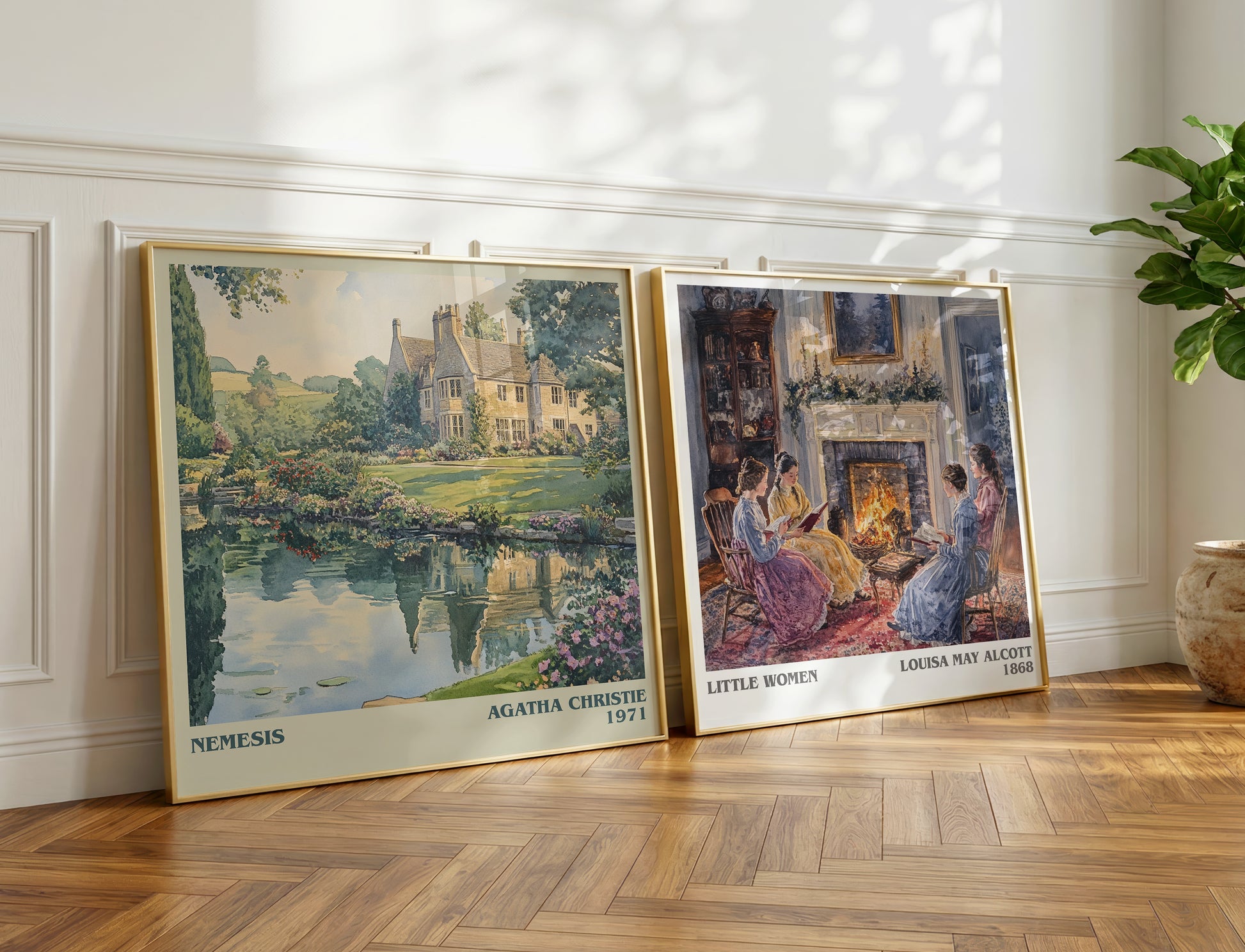 Nemesis book poster packaging – museum-quality print rolled in protective tube
