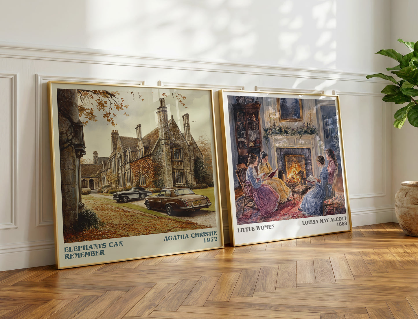 Elephants Can Remember book poster packaging – museum-quality print rolled in protective tube