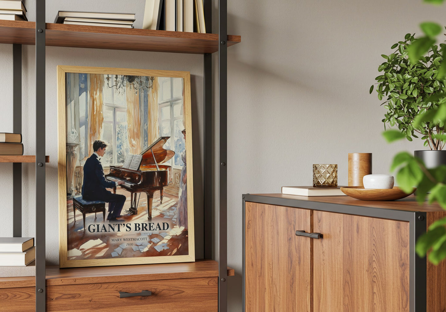 Giant’S Bread book watercolour illustration paper finish options – matte satin gloss