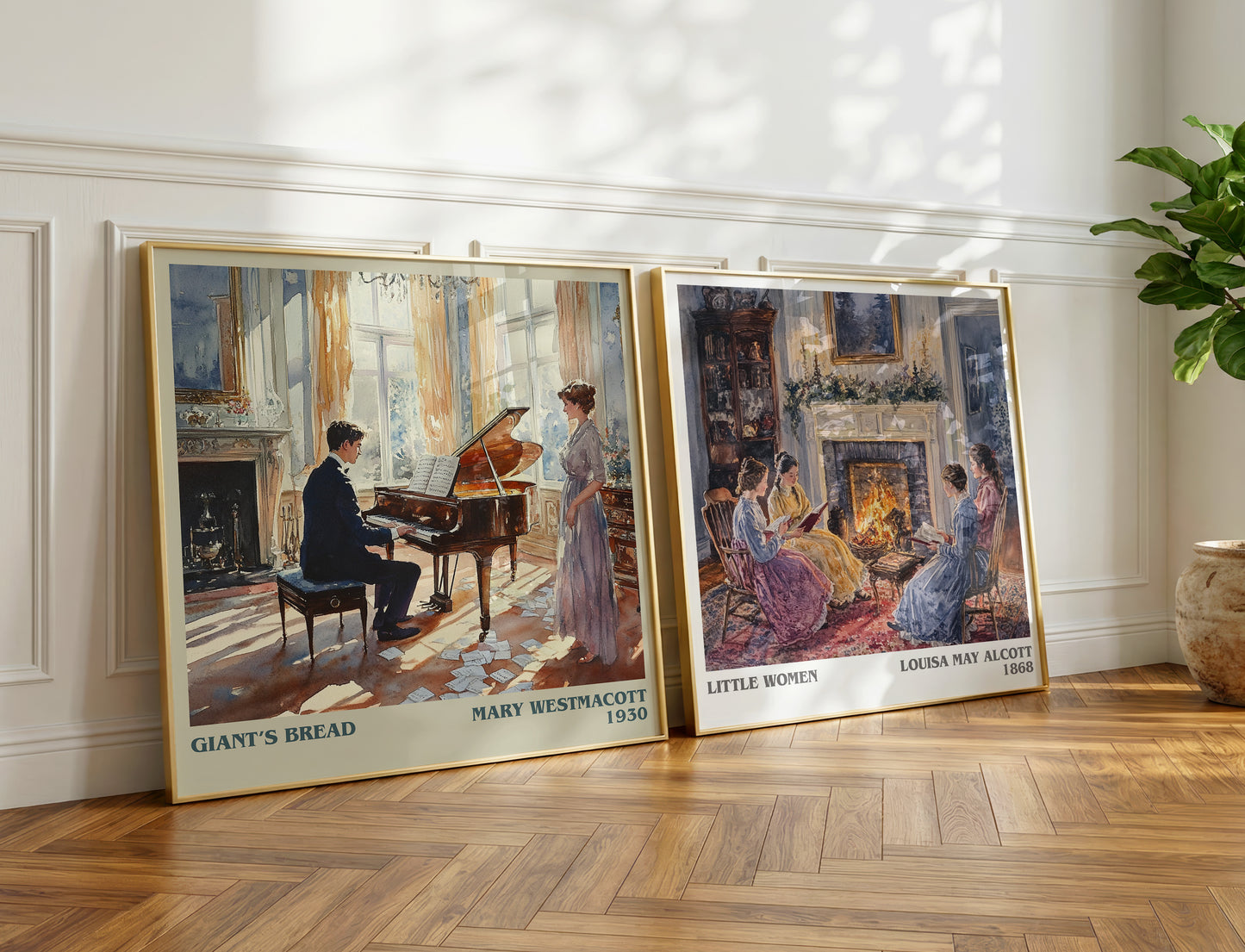Giant’s Bread book poster packaging – museum-quality print rolled in protective tube
