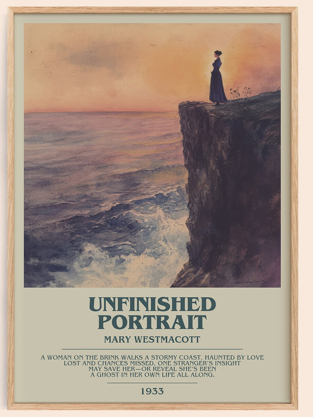 Unfinished Portrait Bookish Wall Art by Mary Westmacott