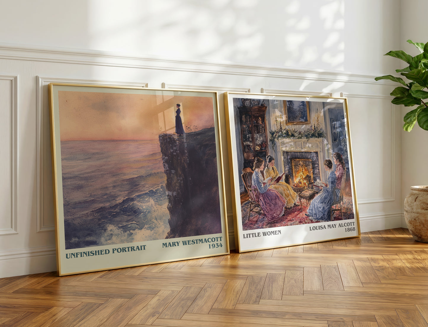 Unfinished Portrait book poster packaging – museum-quality print rolled in protective tube