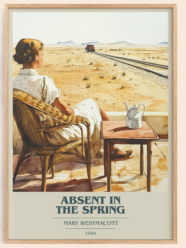 Absent In The Spring Book Cover Poster by Mary Westmacott