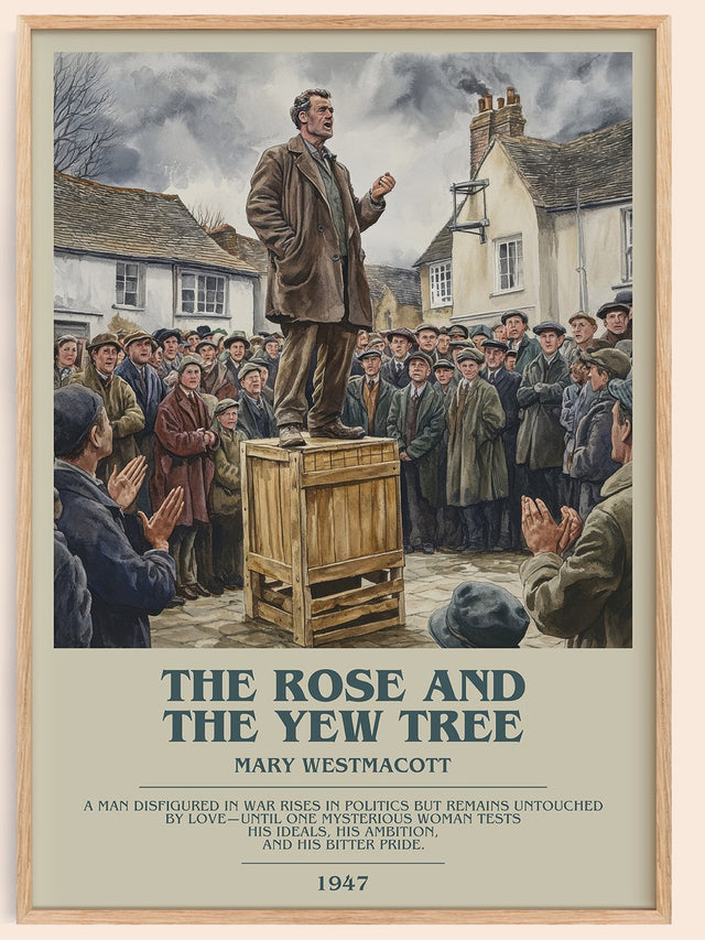 The Rose And The Yew Tree Bookish Wall Art by Mary Westmacott