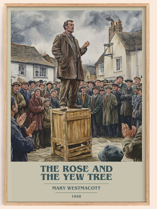 The Rose And The Yew Tree Book Cover Poster by Mary Westmacott
