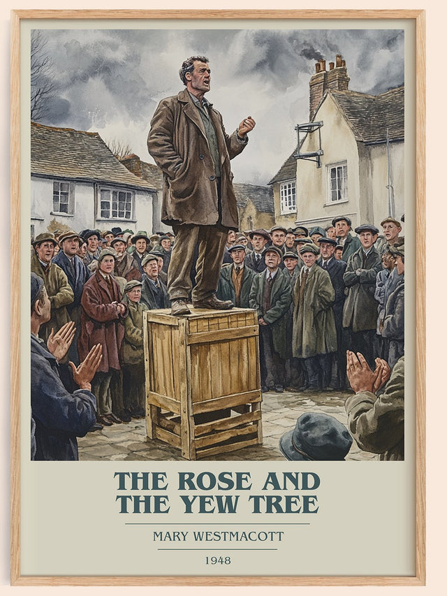 The Rose And The Yew Tree Book Cover Poster by Mary Westmacott