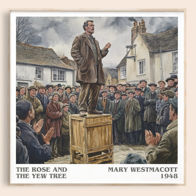 The Rose And The Yew Tree Literary Art Print by Mary Westmacott