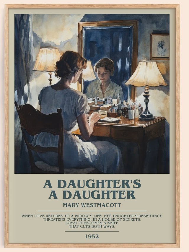 A Daughter's a Daughter Bookish Wall Art by Mary Westmacott