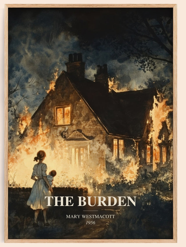 The Burden Book Watercolour Illustration by Mary Westmacott