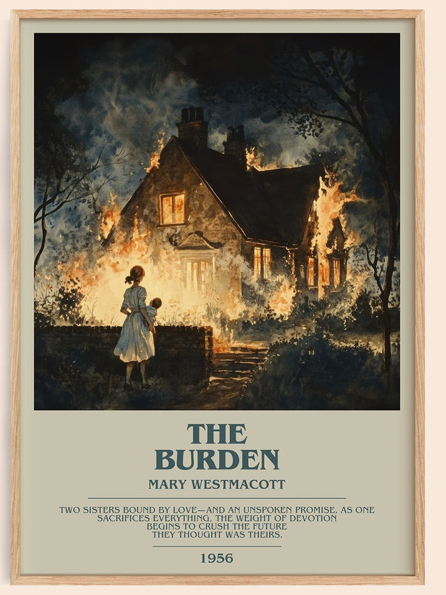 The Burden Bookish Wall Art by Mary Westmacott