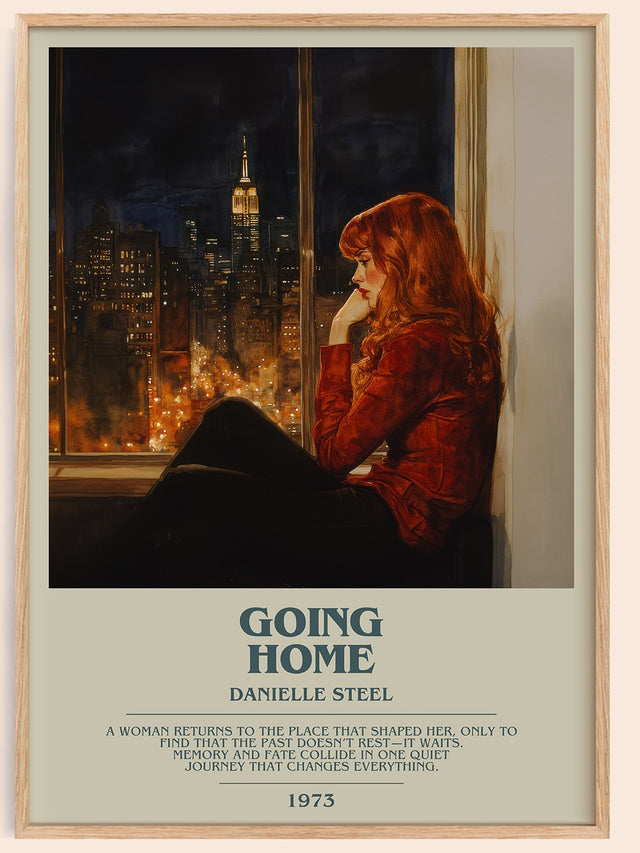 Going Home Bookish Wall Art by Danielle Steel