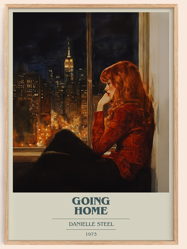 Going Home Book Cover Poster by Danielle Steel