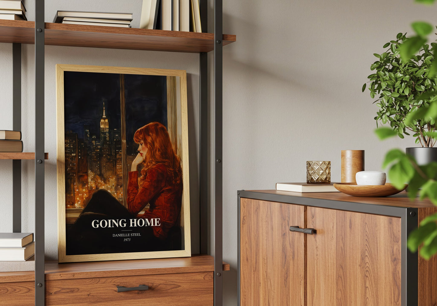 Going Home book watercolour illustration paper finish options – matte satin gloss