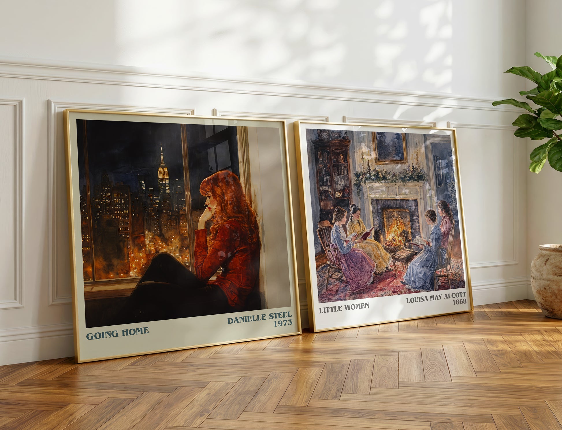 Going Home book poster packaging – museum-quality print rolled in protective tube
