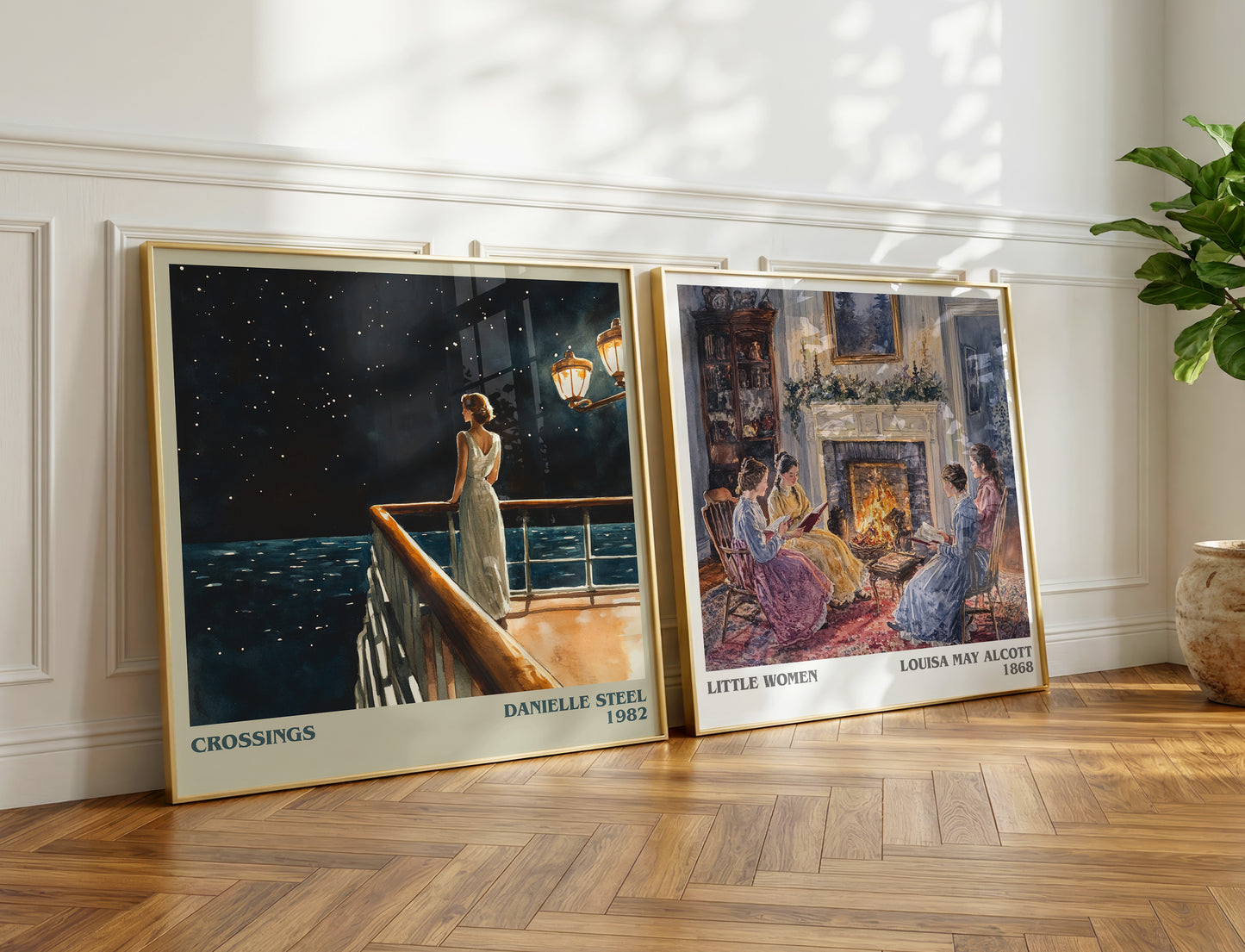 Crossings book poster packaging – museum-quality print rolled in protective tube
