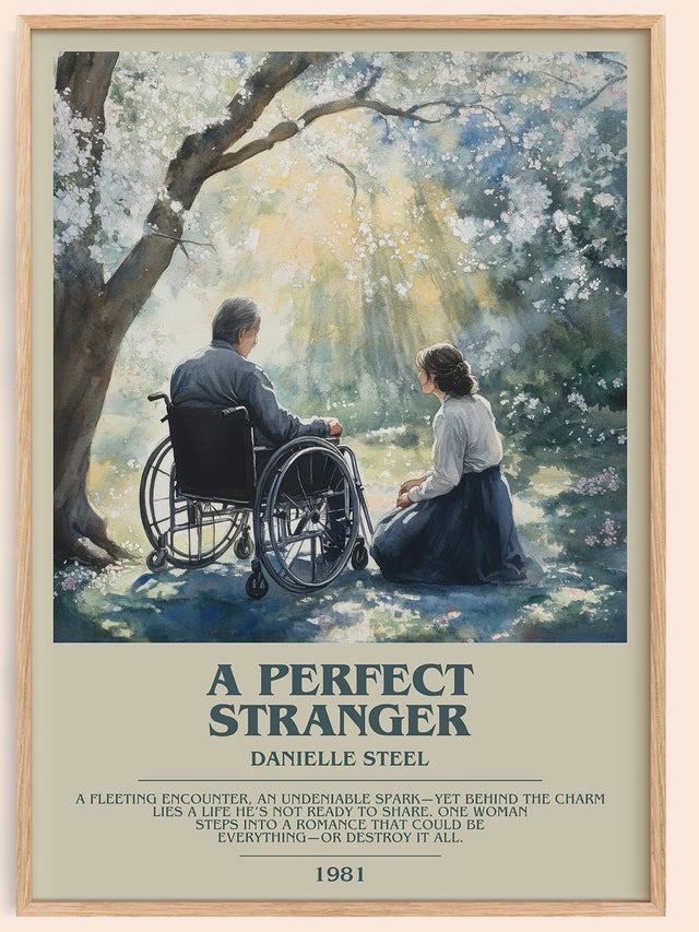 A Perfect Stranger Bookish Wall Art by Danielle Steel