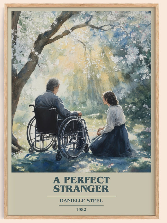 A Perfect Stranger Book Cover Poster by Danielle Steel