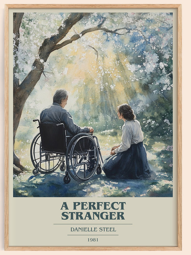 A Perfect Stranger Book Cover Poster by Danielle Steel