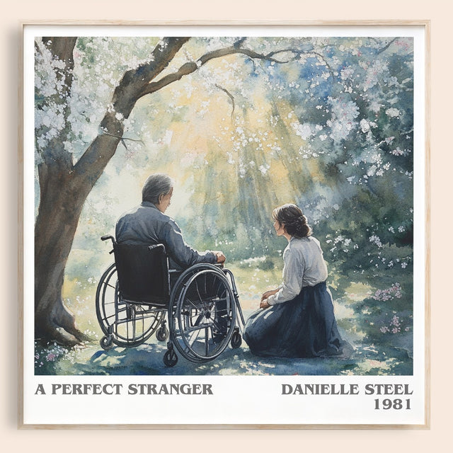 A Perfect Stranger Literary Art Print by Danielle Steel