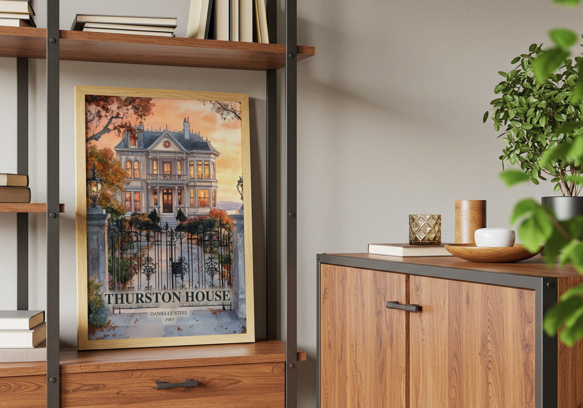Thurston House book watercolour illustration paper finish options – matte satin gloss