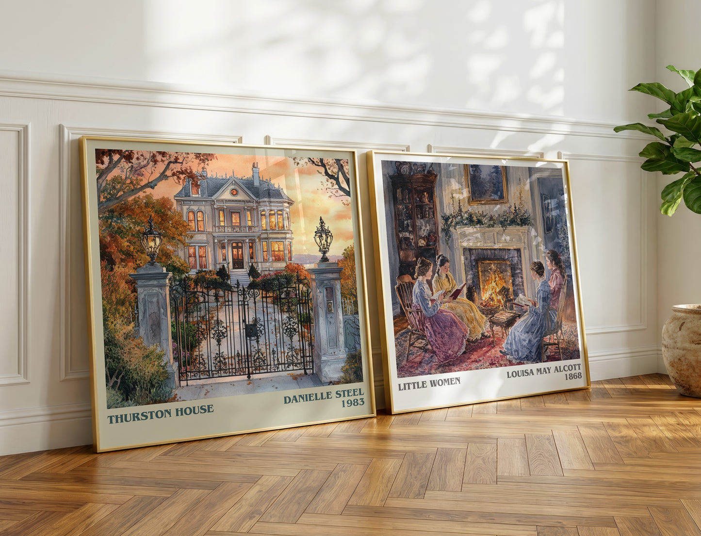 Thurston House book poster packaging – museum-quality print rolled in protective tube