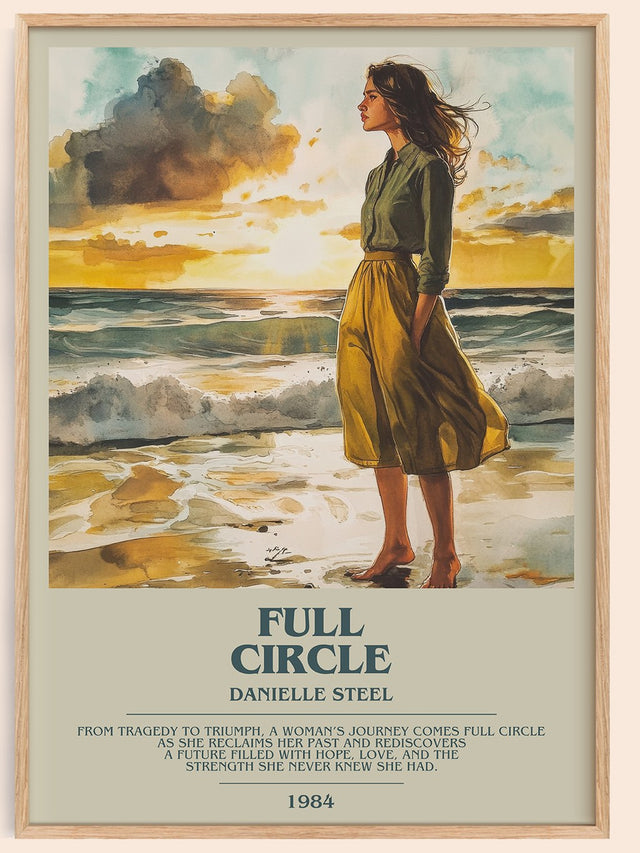 Full Circle Bookish Wall Art by Danielle Steel