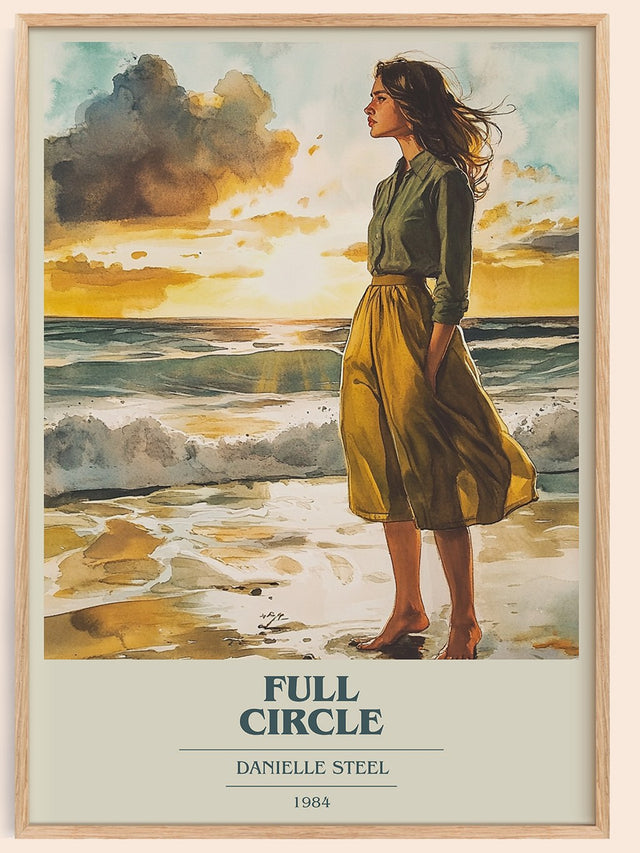 Full Circle Book Cover Poster by Danielle Steel