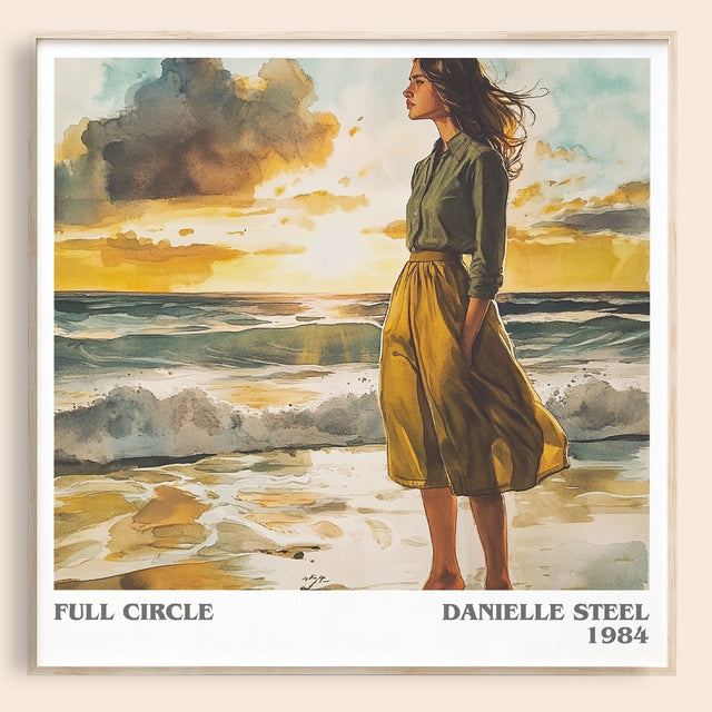 Full Circle Literary Art Print by Danielle Steel