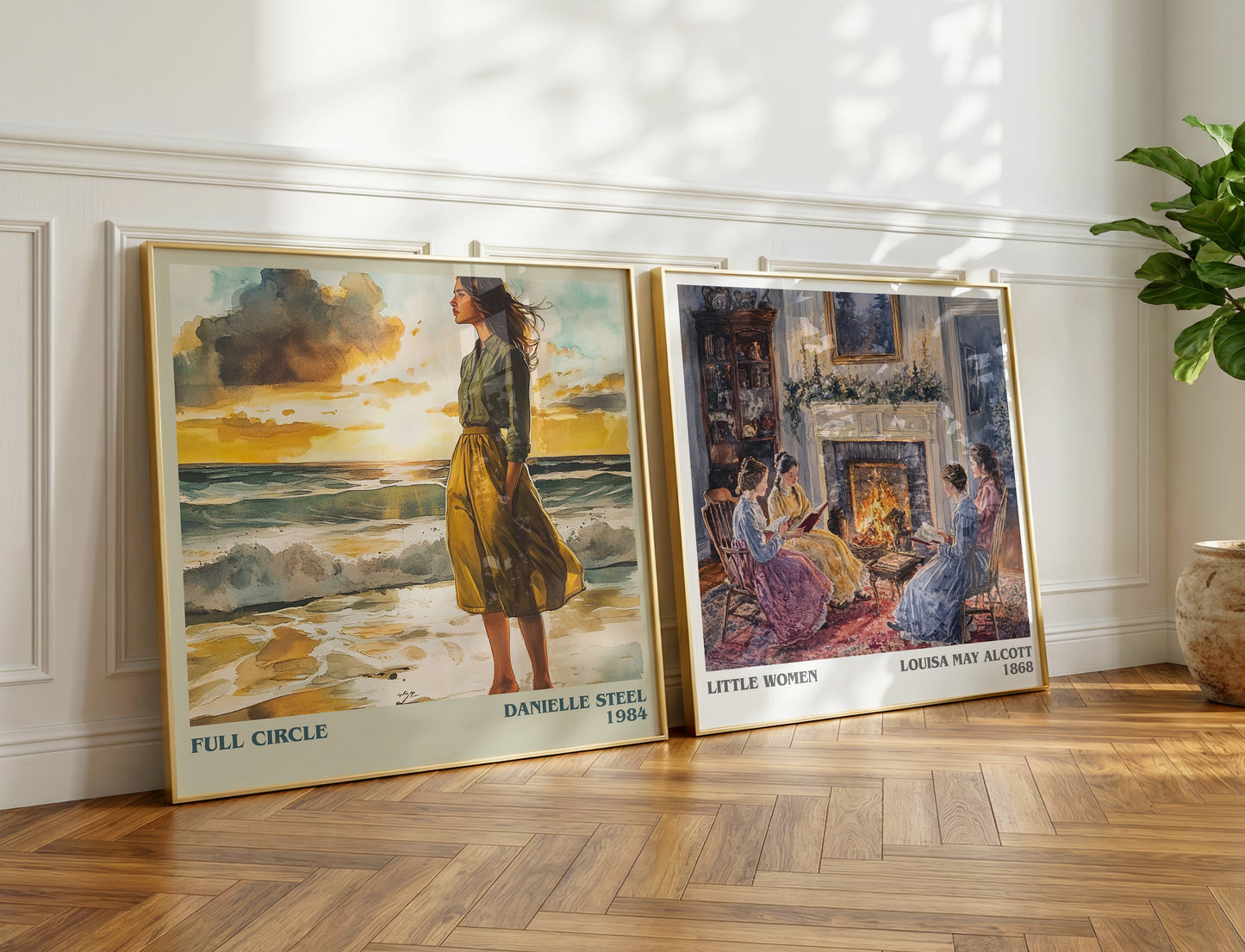 Full Circle book poster packaging – museum-quality print rolled in protective tube