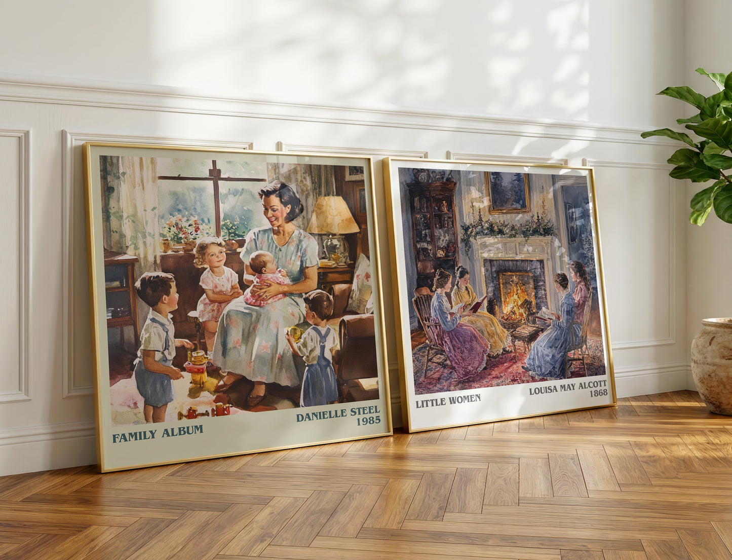 Family Album book poster packaging – museum-quality print rolled in protective tube