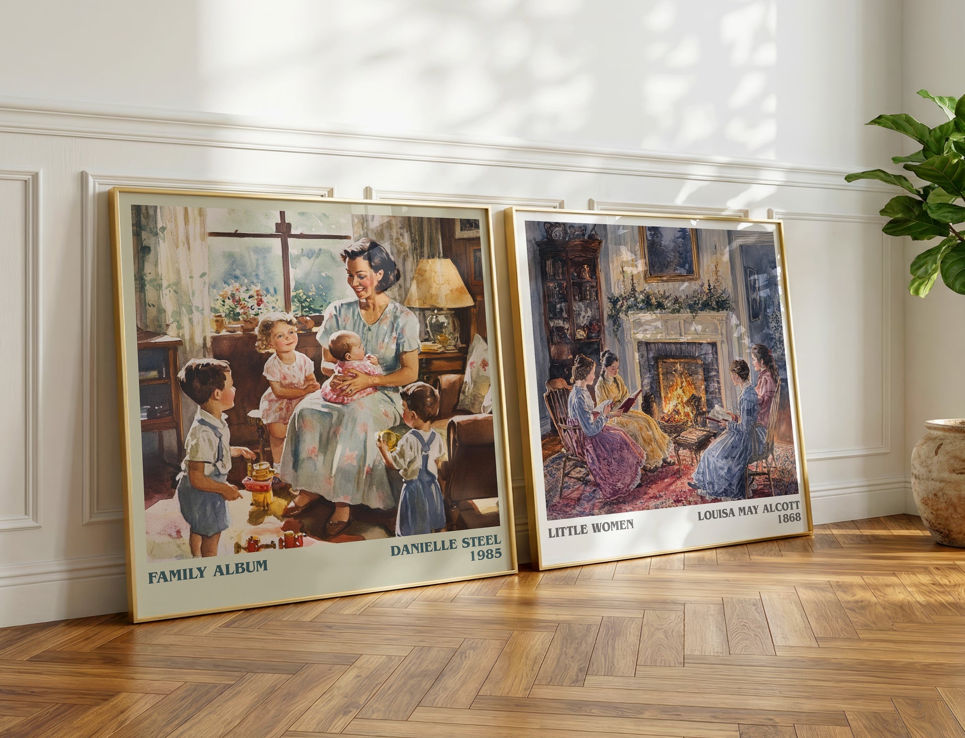 Family Album book poster packaging – museum-quality print rolled in protective tube