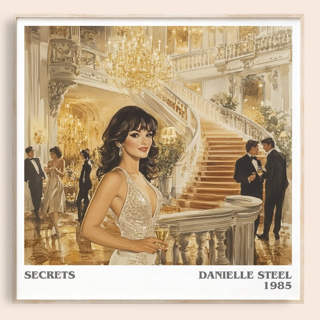 Secrets Literary Art Print by Danielle Steel
