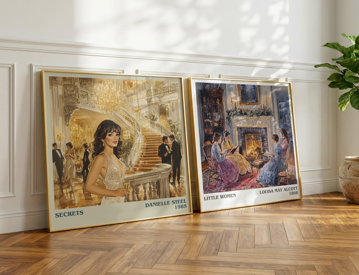 Secrets book poster packaging – museum-quality print rolled in protective tube