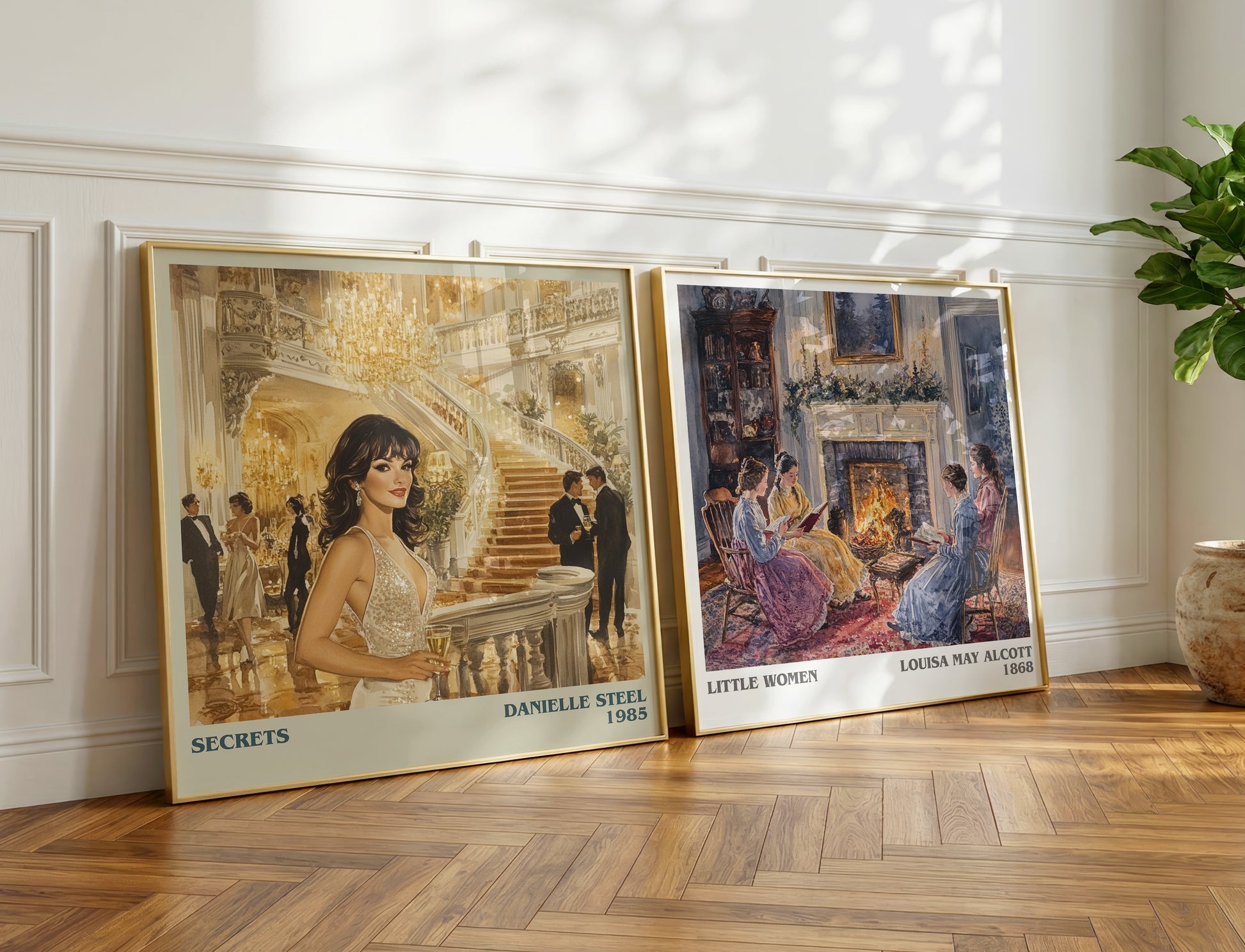Secrets book poster packaging – museum-quality print rolled in protective tube