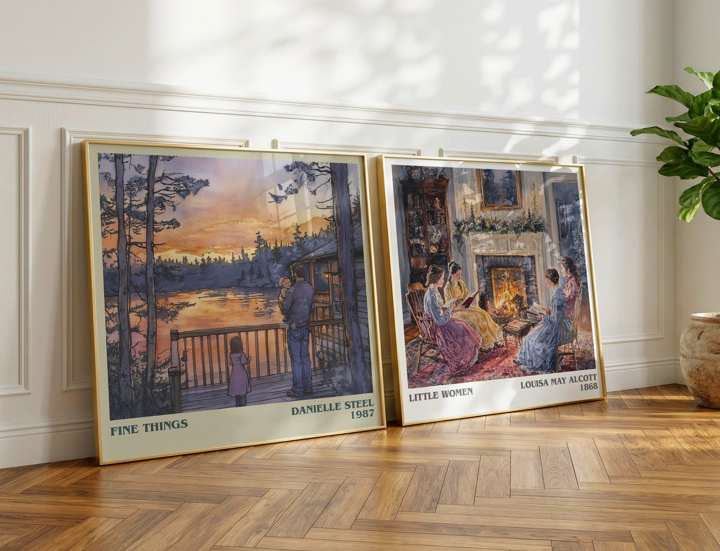 Fine Things book poster packaging – museum-quality print rolled in protective tube